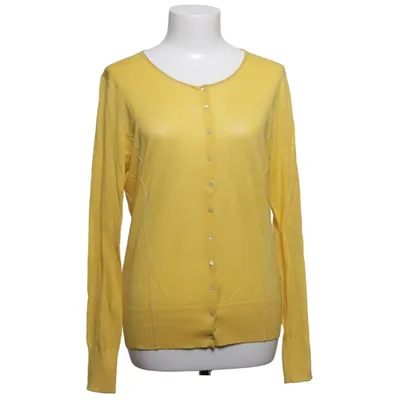 Cardigan (Gul) fra Dear Cashmere Bomuld