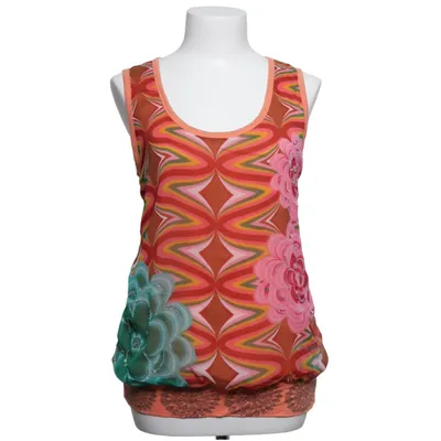 Tanktop  (Orange, Flerfarvet) fra Desigual