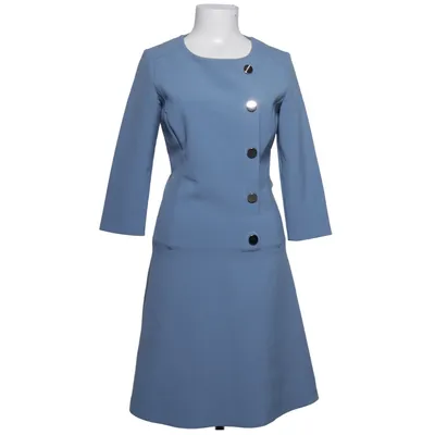 Kjole (Blå) fra Caroline Biss Bomuld, Elastan, Polyester, Viscose