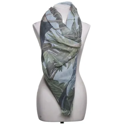 Shawl (Blue, Green, Multicolored) from Kama Modal, Viscose
