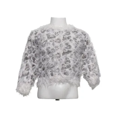 Sweater (Hvid, Grå) fra Young Dimension Akryl, Metallfiber, Nylon, Polyester