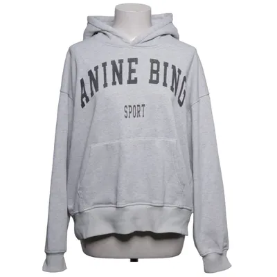 Sweat à capuche (Gris) de Anine Bing Sport Coton