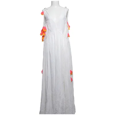 Beach dress (White, Pink, Orange) from Sundress Cotton, Viscose