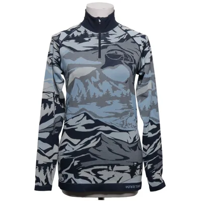 Underställströja (Blå, Grå, Flerfärgad) från Kari Traa Elastan, Polyamid, Återvunnen polyester