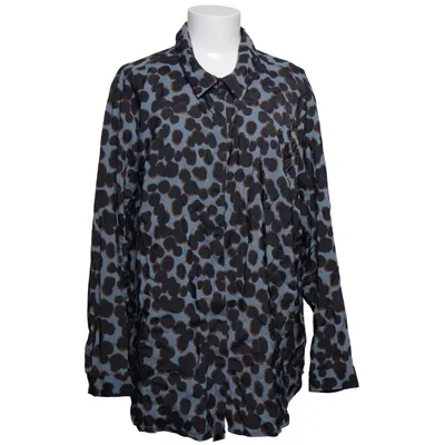 Shirt (Blue, Black, Brown, Multicolored) from XLNT by KappAhl Polyester, Viscose