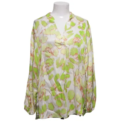 Blouse (Green, White, Multicolored) from Pink Cherry Viscose