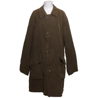 Coat (Brown) from Jupiter Cotton, Polyester, Wool