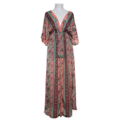Strandjurk (Roze, Meerkleurig) van Bohemian Soul Zijde