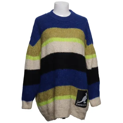 Strickpullover (Blau, Mehrfarbig) von Kangol x H&M Acryl, Elasthan, Polyester, Wolle