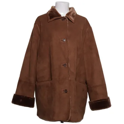 Shearlingjacka (Brun) från Bonita Akryl, Polyester