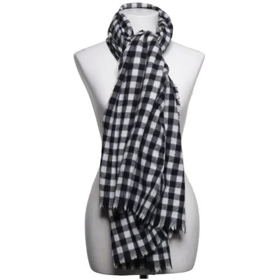 Scarf (Black, White) from KappAhl