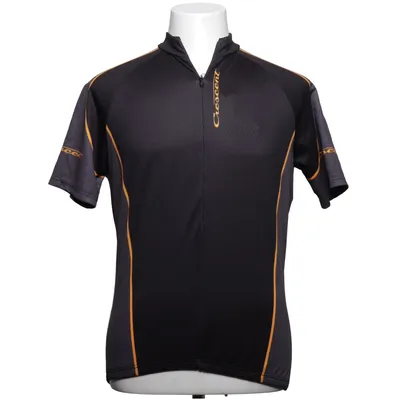 Wielershirt (Zwart, Grijs, Oranje) van Crescent Polyester