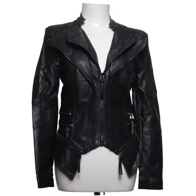 Biker jacket (Black) from GiorGia Faux leather, Polyester