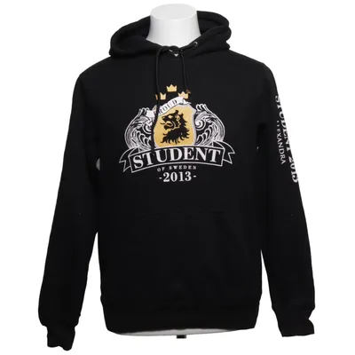 Hoodie (Black) from Estate Clothing Cotton, Polyester