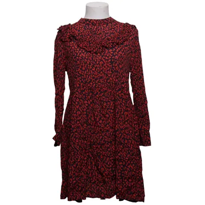 Kjole (Rød, Sort) fra Zara Woman Premium Collection Viscose