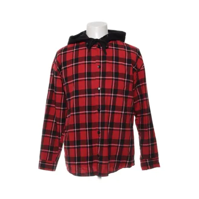Overshirt (Red, Black) from Pull & Bear STWD Cotton