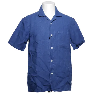 Kortärmad skjorta (Blå) från A Day's March Linne