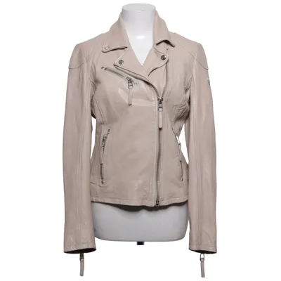 Bikerjacka (Beige) från Gipsy