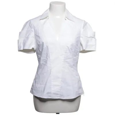 Korte mouwen shirt (Wit) van Karen Millen Katoen, Elastaan, Polyamide