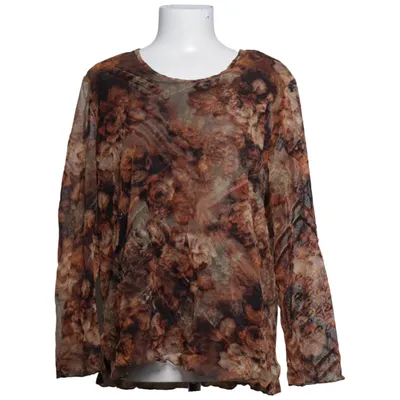 Blouse (Marron, Multicolore) de Doris Streich Polyamide