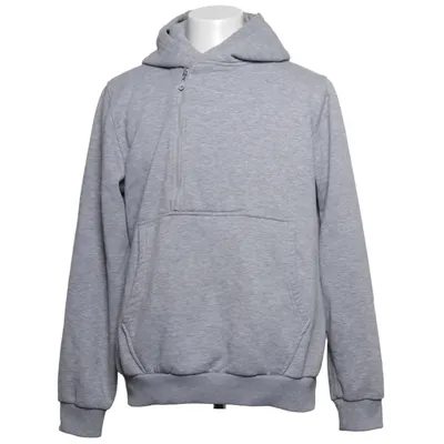 Capuchon sweater (Grijs) van Merish Katoen, Polyester