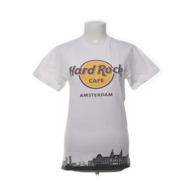 T-shirt (White, Multicolored) from Hard Rock Cafe Cotton