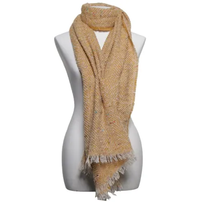 Scarf (Yellow, Multicolored) from Nali Acrylic