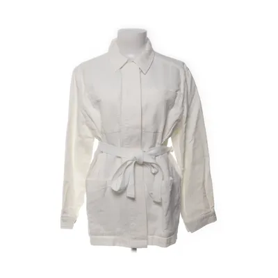 Shirt (White) from H&M Trend Linen, Cotton, Viscose