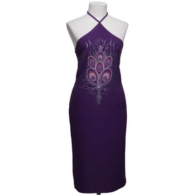 Halterneck-kjole (Lilla) fra A Wear Elastan, Polyester
