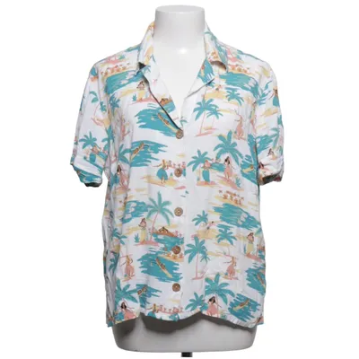 Short sleeve shirt (White, Multicolored) from Roxy Viscose