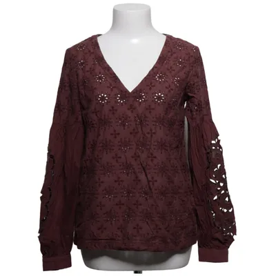 Blouse (Red) from Anthropologie Cotton