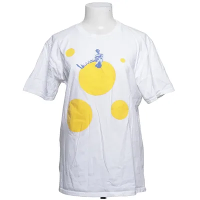 T-shirt (Vit, Gul) från Harry Styles Bomull