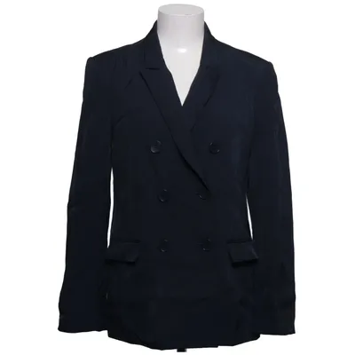 Blazer (Blue) from Tibi Cotton, Cupro, Polyester, Viscose