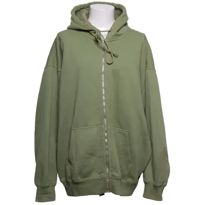 Hoodie (Green) from Brandy Melville Cotton, Polyester