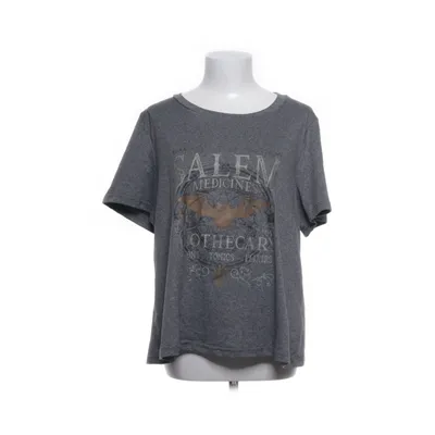 T-shirt (Grå) från Shein Curve Elastan, Polyester