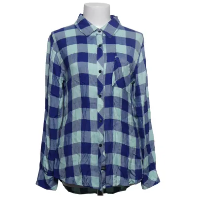 Flannel skjorte (Blå, Grøn) fra Rails Viscose