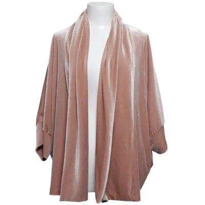 Cardigan (Beige) from Fragile Elastane, Polyester