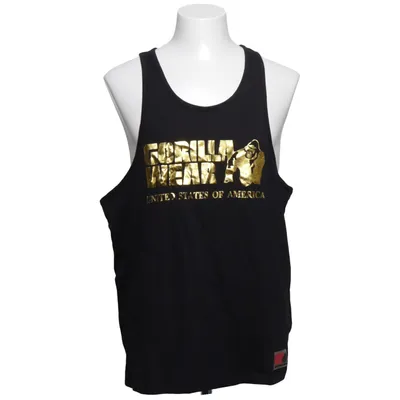 Tank Top (Black) from Gorilla Wear Cotton