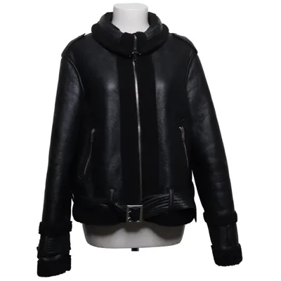 Shearling jas (Zwart) van Boohoo Tall Polyester