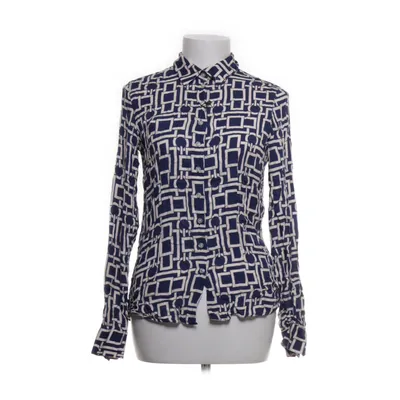 Blouse (Bleu, Beige) de The Shirt Factory Viscose