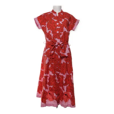 Wrap dress (Red, Pink) from Ellen Eisemann Cotton