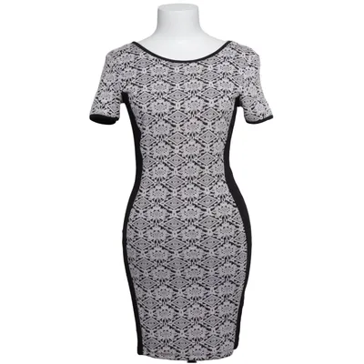 Jurk (Zwart, Wit) van River Island Elastaan, Polyester, Viscose