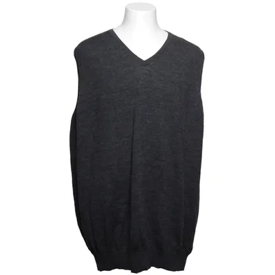 Slipover (Grå) från Dressmann Merinoull