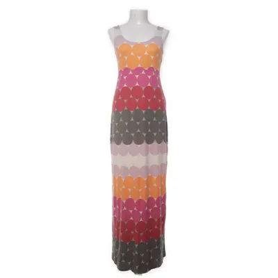 Maxi dress (Orange, Multicolored) from Kyra & Ko Elastane, Viscose