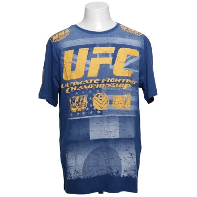 T-shirt (Bleu, Multicolore) de UFC Coton