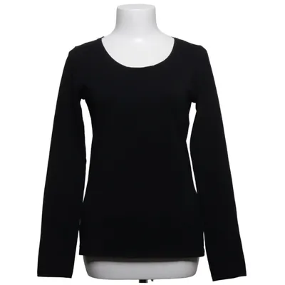 Lange mouwen shirt (Zwart) van 365 Sunshine Katoen, Elastaan