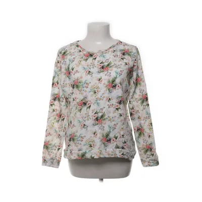 Sweatshirt (Wit, Meerkleurig) van Pimkie Katoen