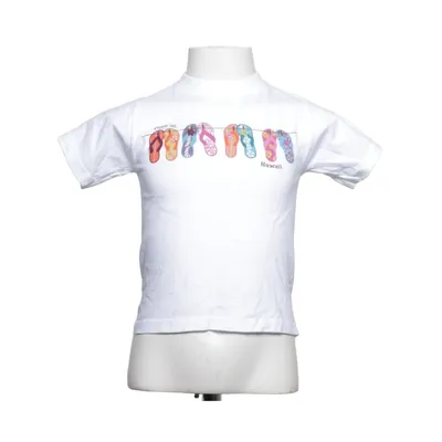 T-shirt (Hvid, Flerfarvet) fra Crazy Shirts Bomuld