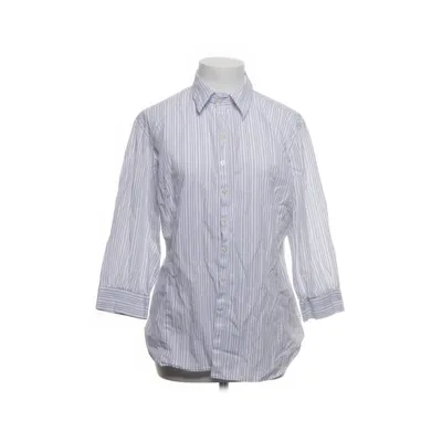 Skjorta (Blå, Vit) från The Shirt Factory Bomull