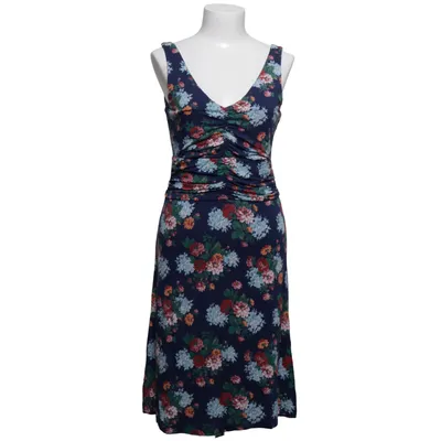 Jurk (Blauw, Meerkleurig) van King Louie Elastaan, Viscose